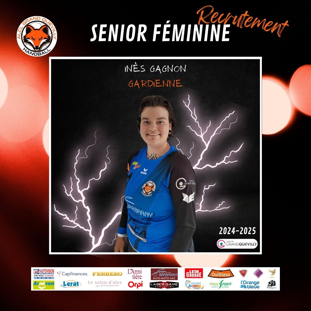 Inès Gagnon - ALCL Handball