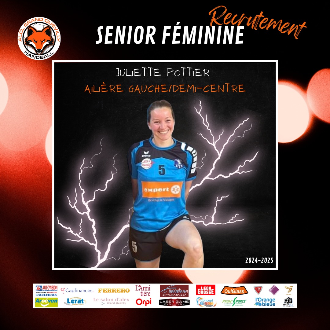 Juliette Pottier - ALCL Handball