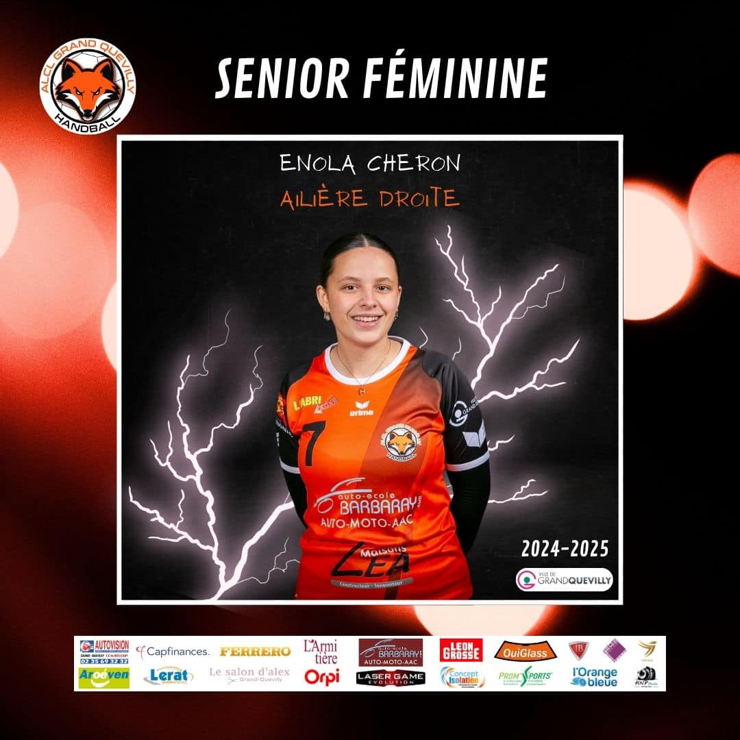 Enola Cheron - ALCL Handball