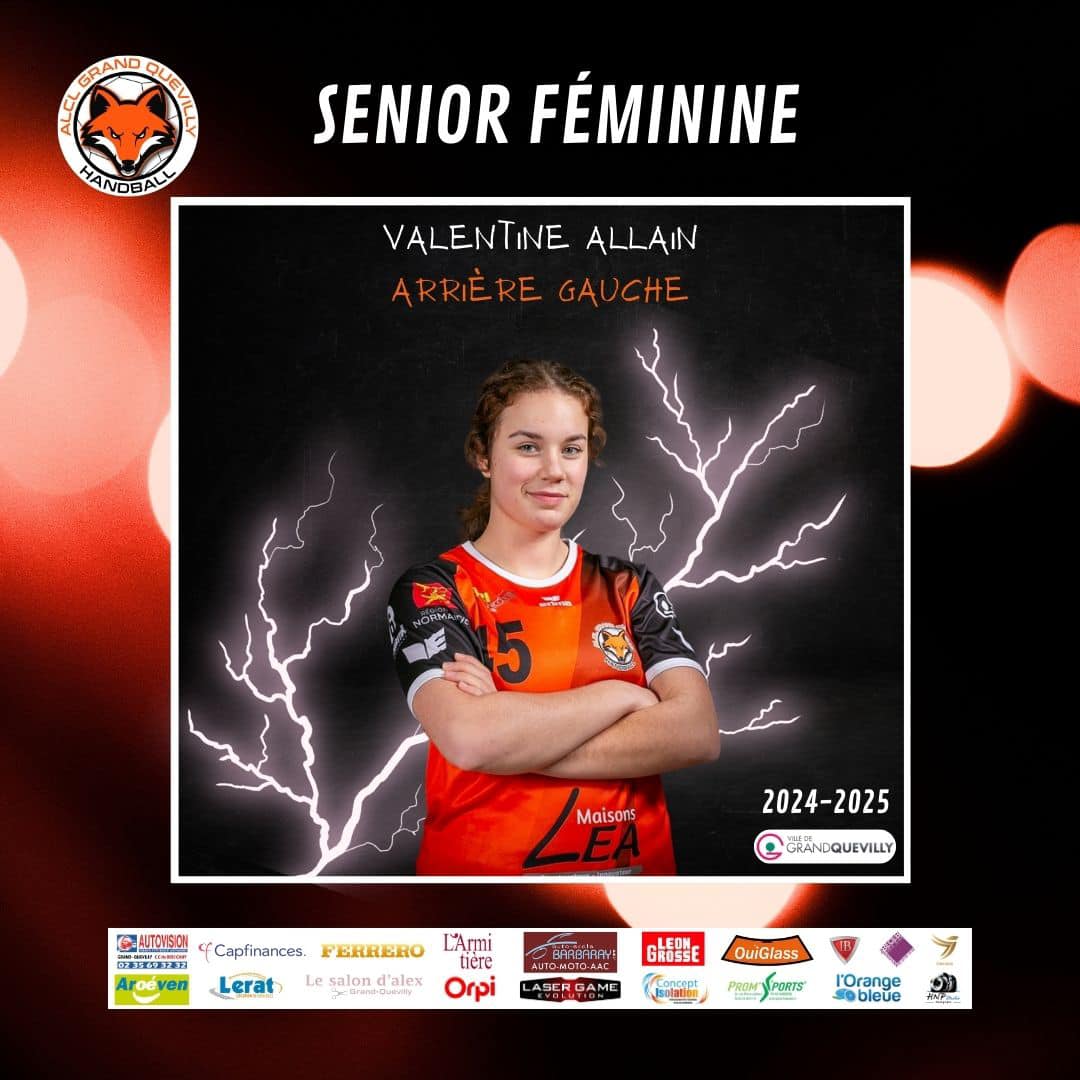 Valentine Allain - ALCL Handball