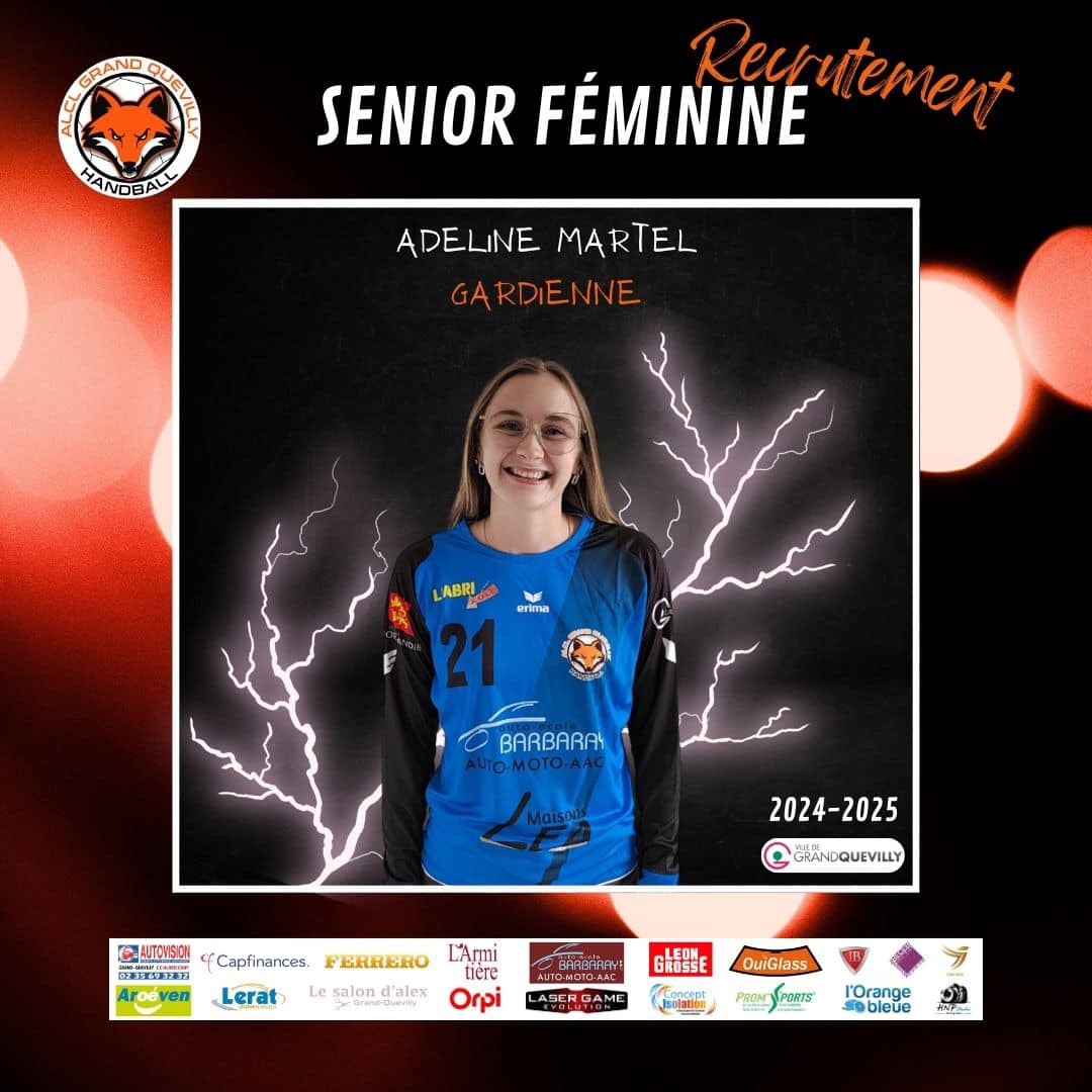 Adeline Martel - ALCL Handball