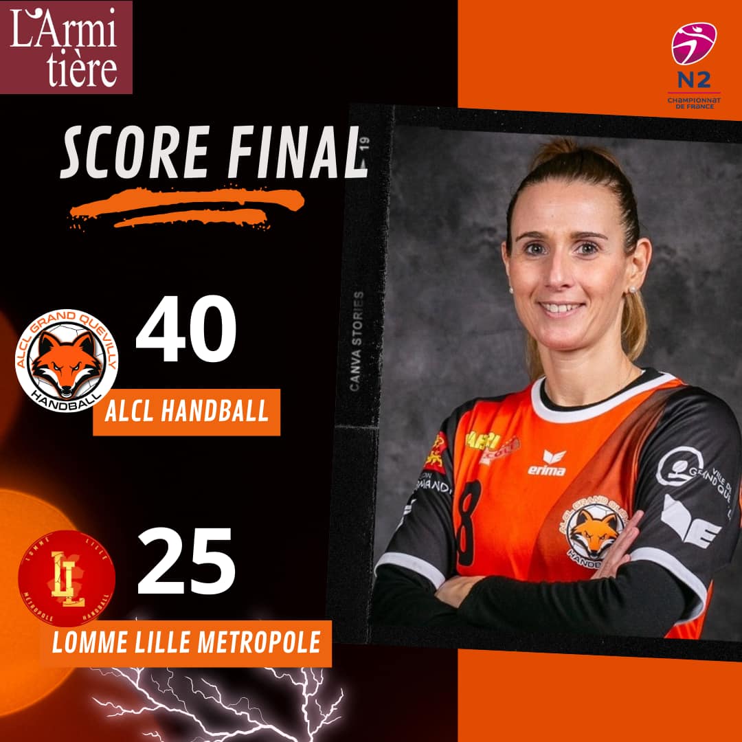 Résultat contre Lomme Lille Métropole - ALCL Handball