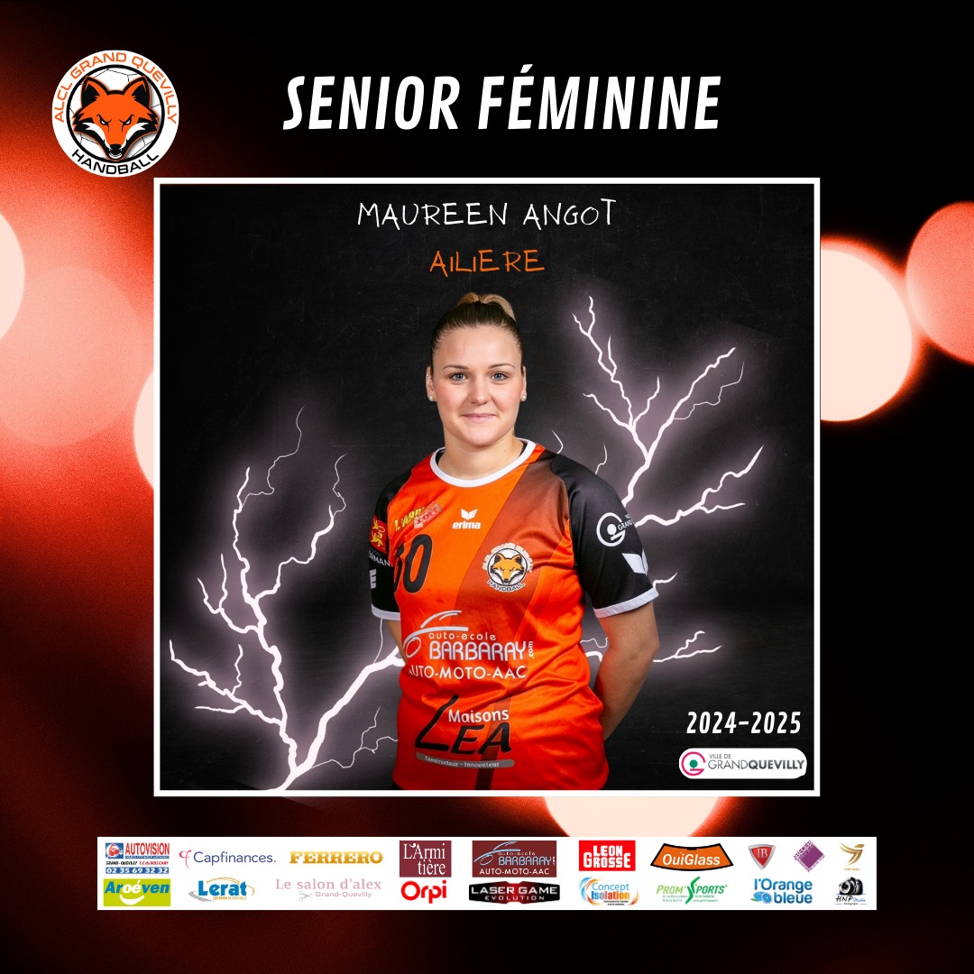 Maureen Angot - ALCL Handball