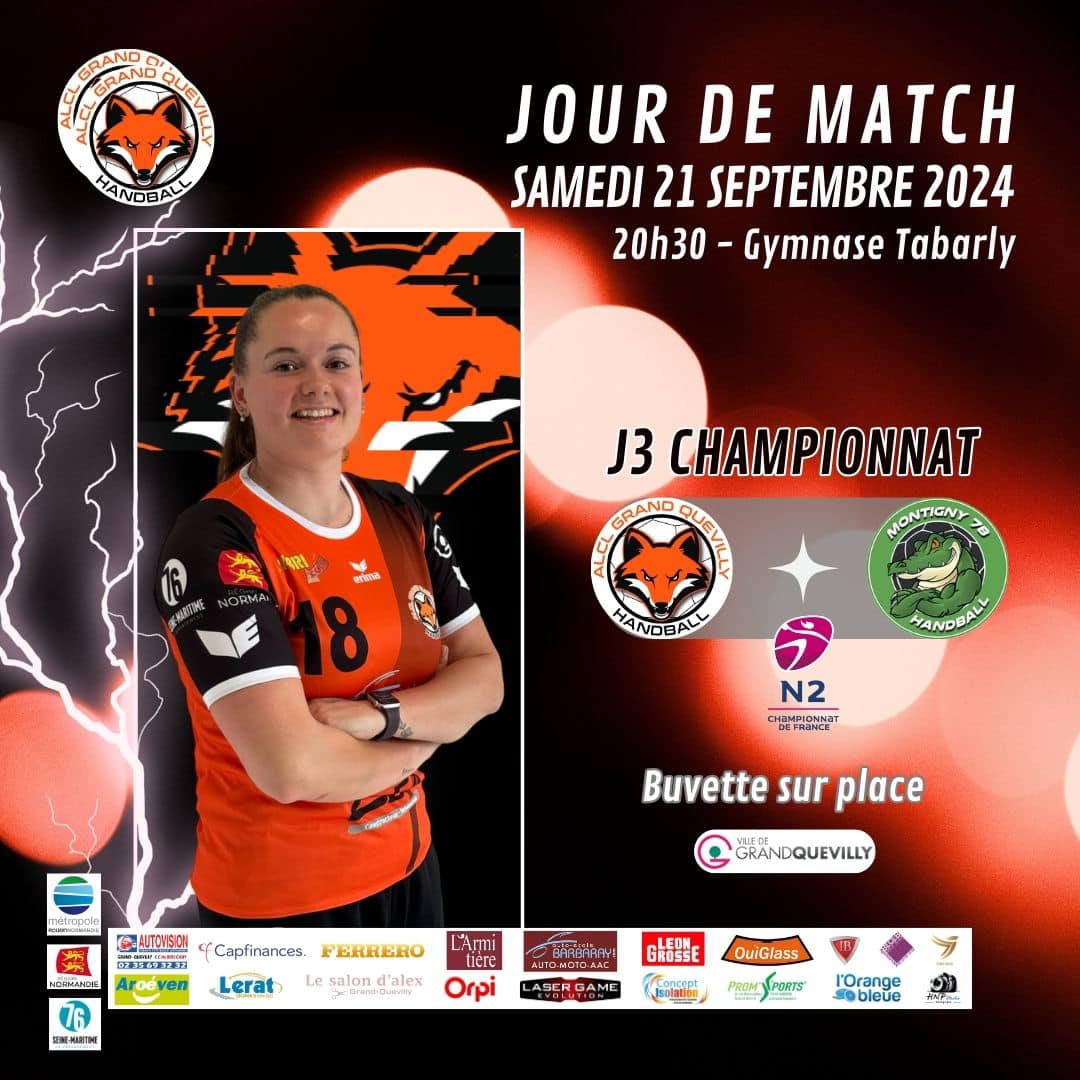 Match du 21 septembre 2024 - ALCL Handball