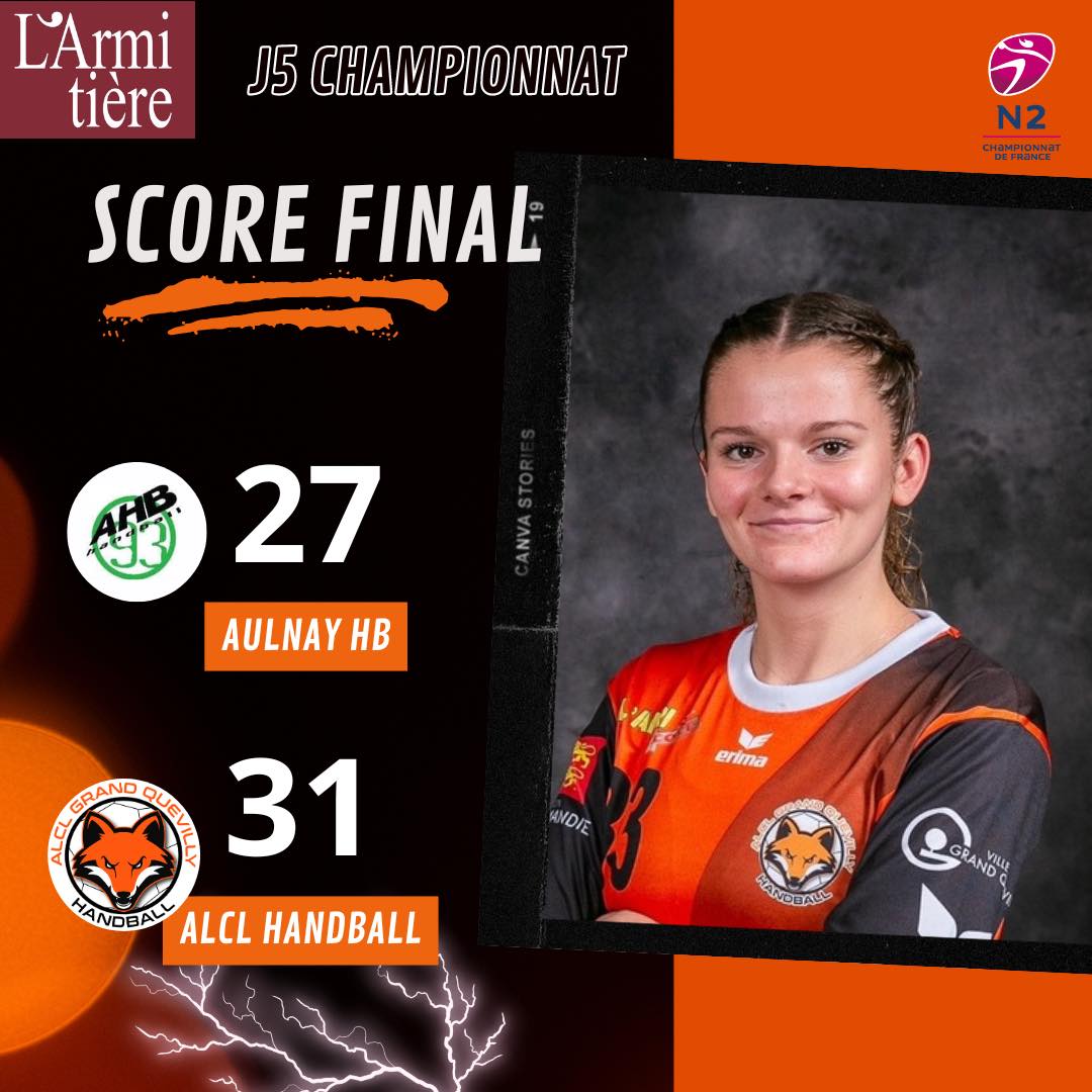 Nationale 2 Féminine - J5 - ALCL Handball