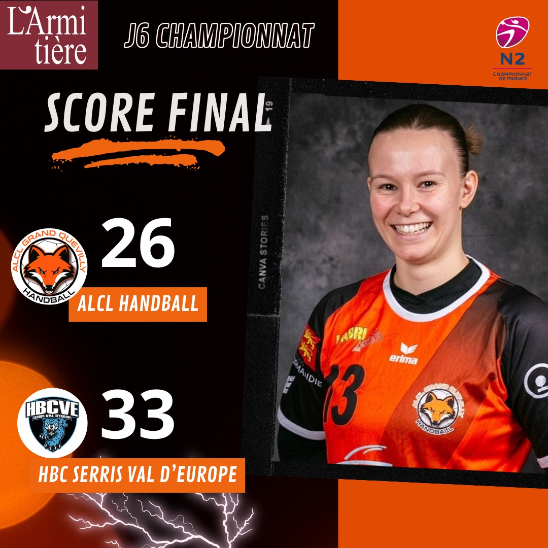 N2F résultats - ALCL Handball
