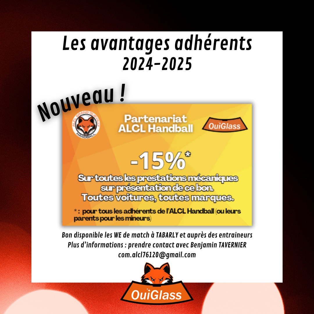 Planning des matchs de la semaine 46 - ALCL Handball