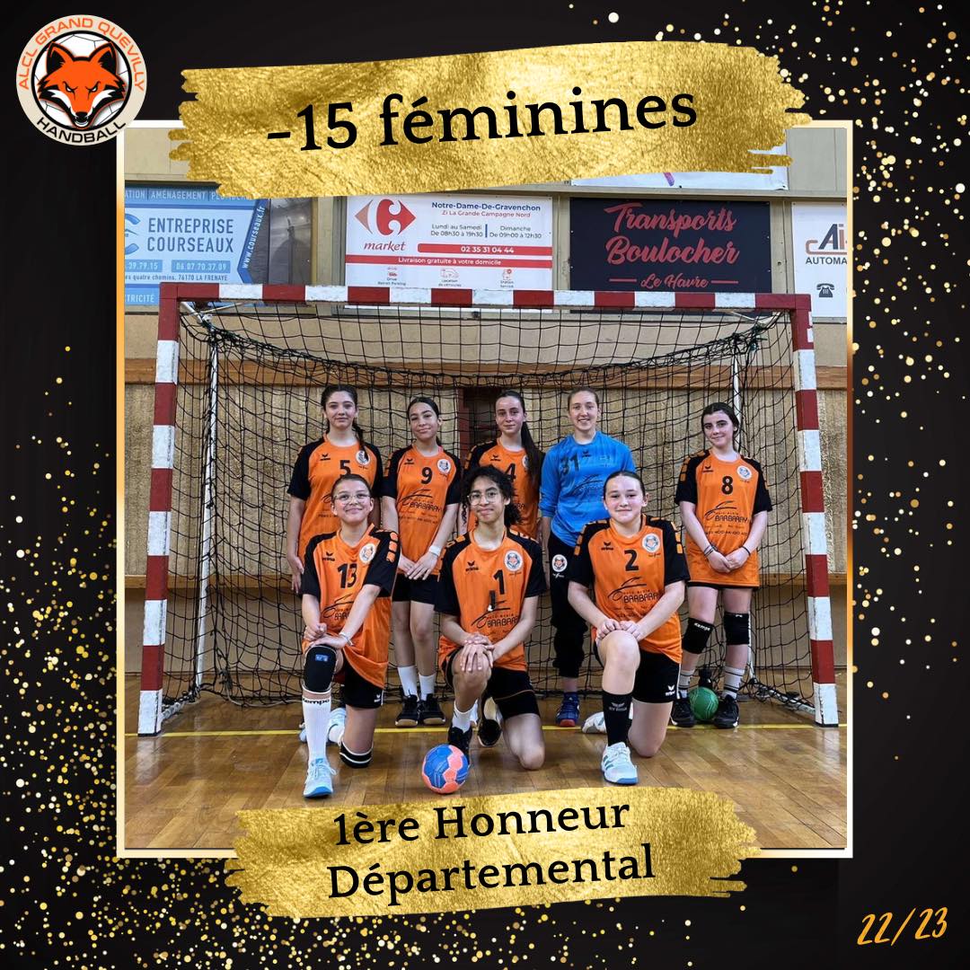 Moins de 15 Filles