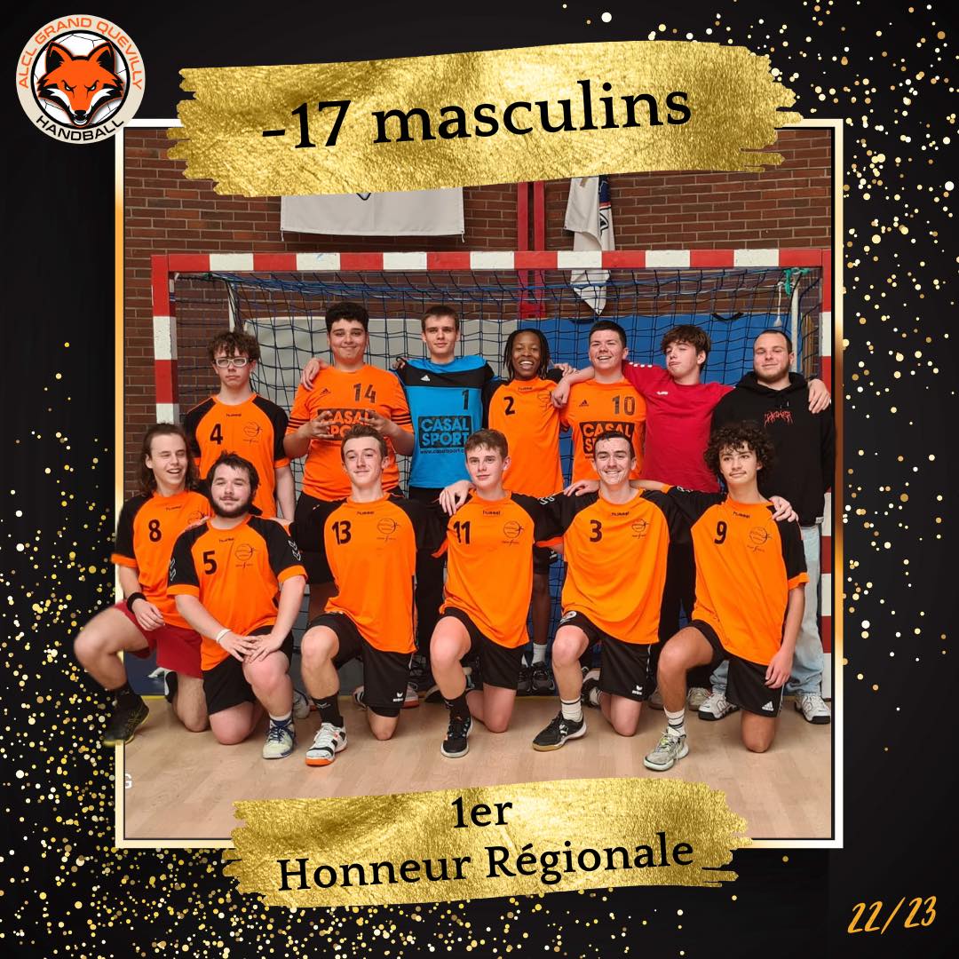 Moins de 17 Garçons